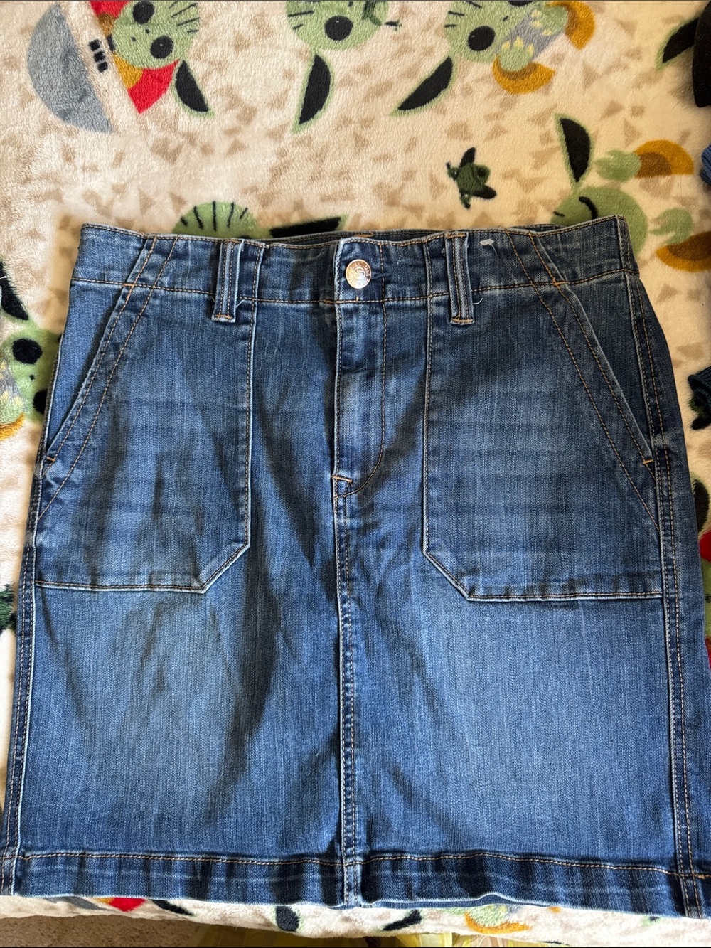 Seven7 Jeans Utility Denim Skirt